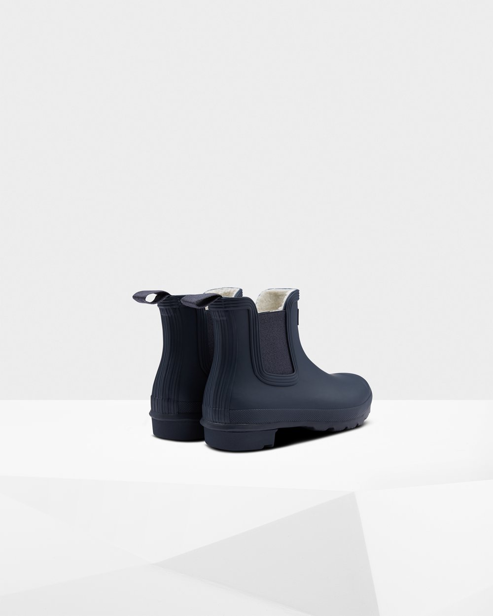 Chelsea Boots Dames - Hunter Original Insulated - Donker Blauw - 19TSVWCZP